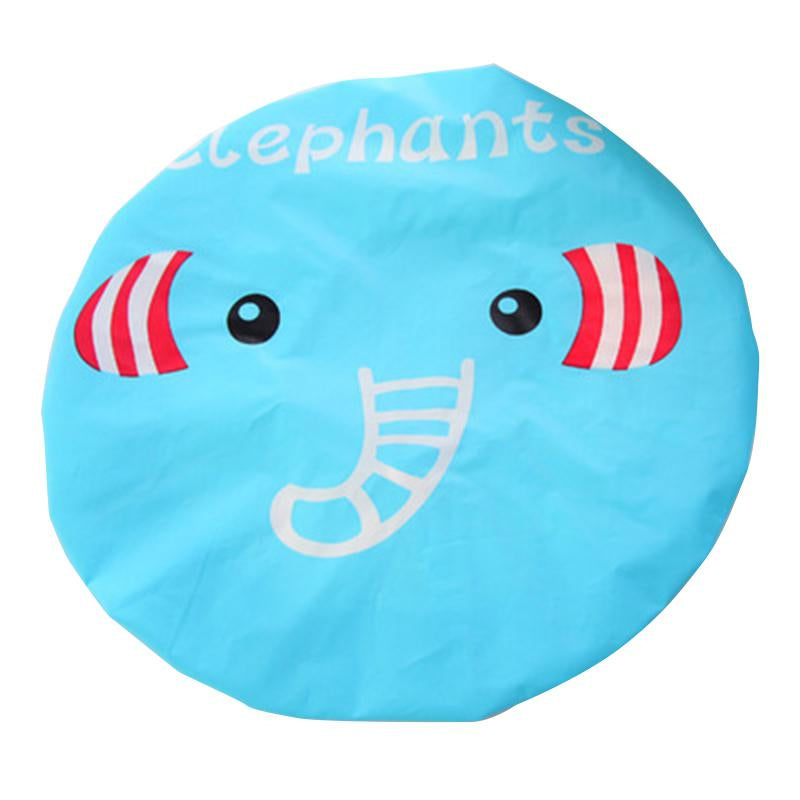 Cartoon waterproof shower cap