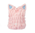 Cute Cat Ears Hair-Drying Towel Bath