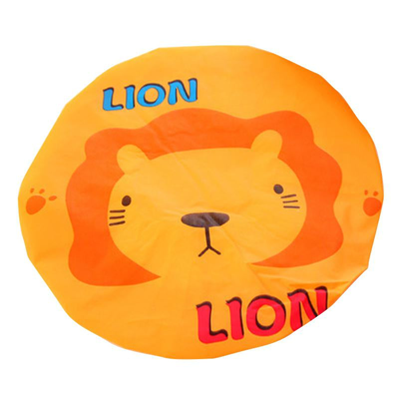 Cartoon waterproof shower cap