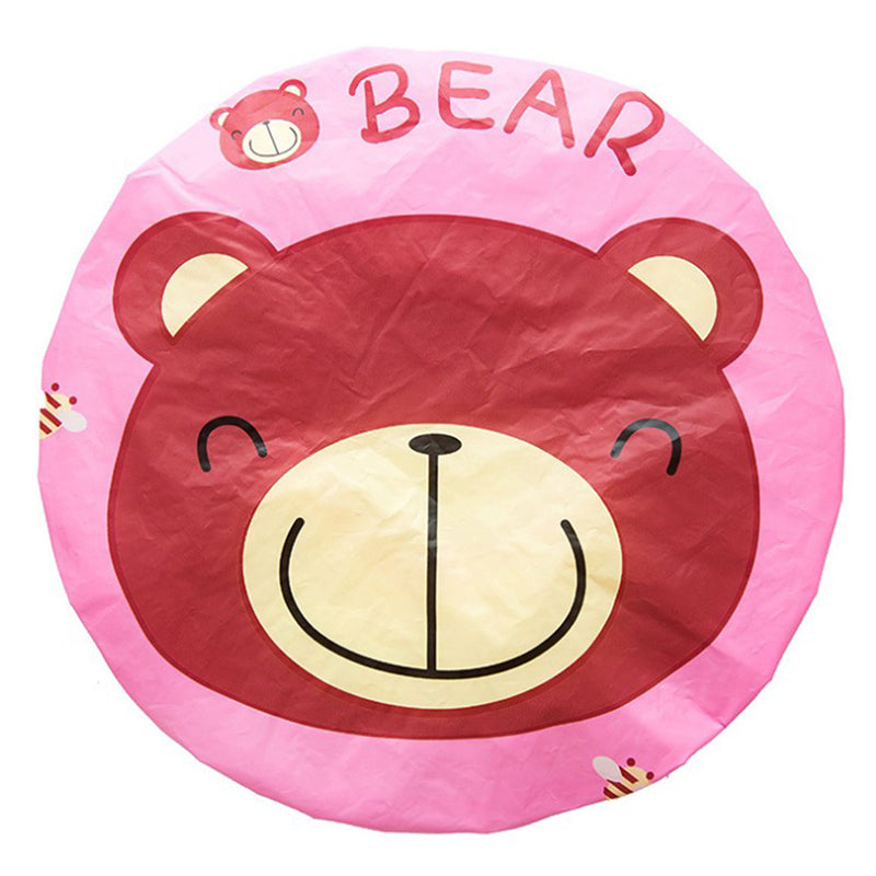 Cartoon waterproof shower cap