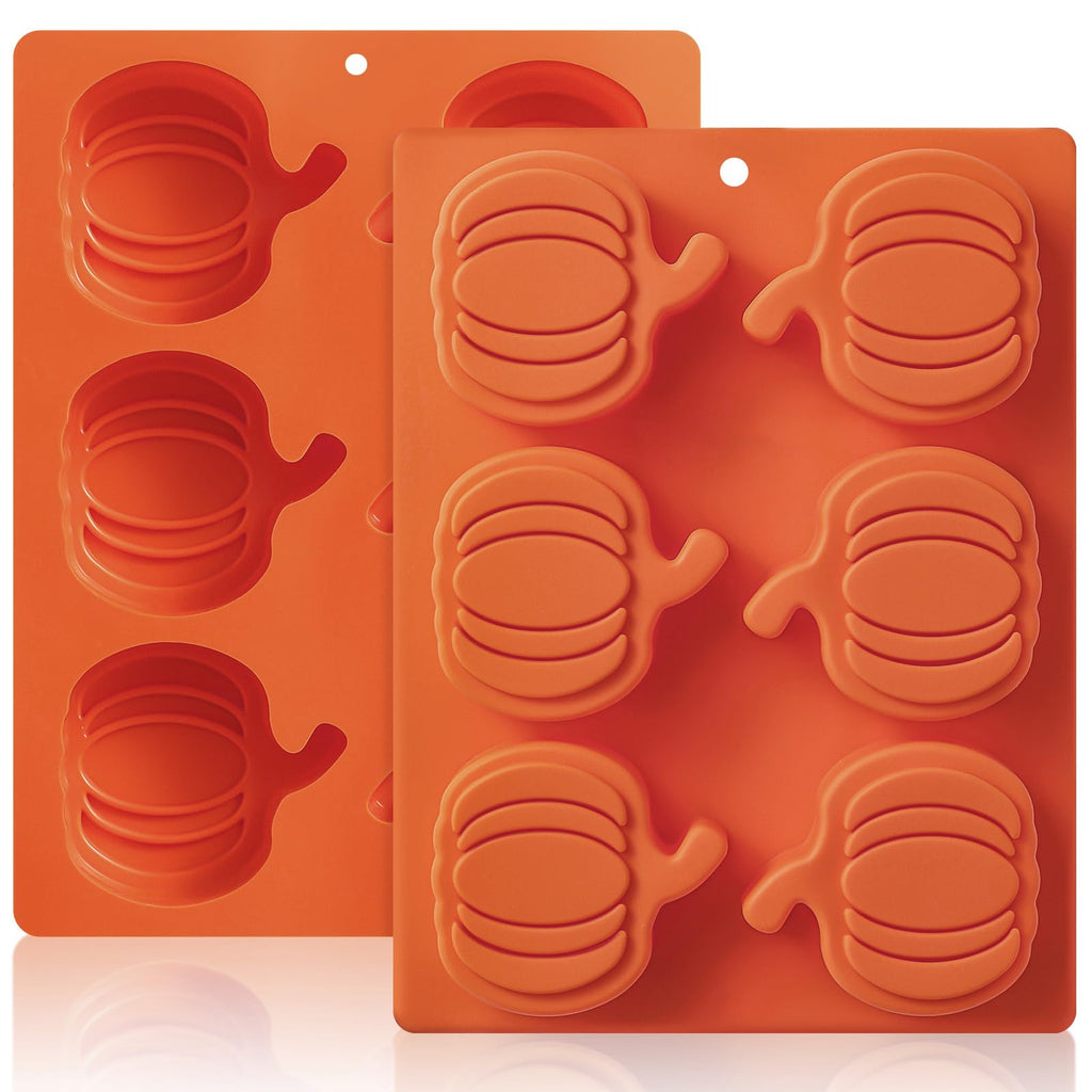 HKNMTT Silicone Square Rectangle Bar Molds Leaf Flower Pattern, 8 Cavities for Candy Soap Making Shower Steamer Homemade Bath Lotion Shampoo Bar DIY Set Non-stick Craft Food Grade 2 Pack