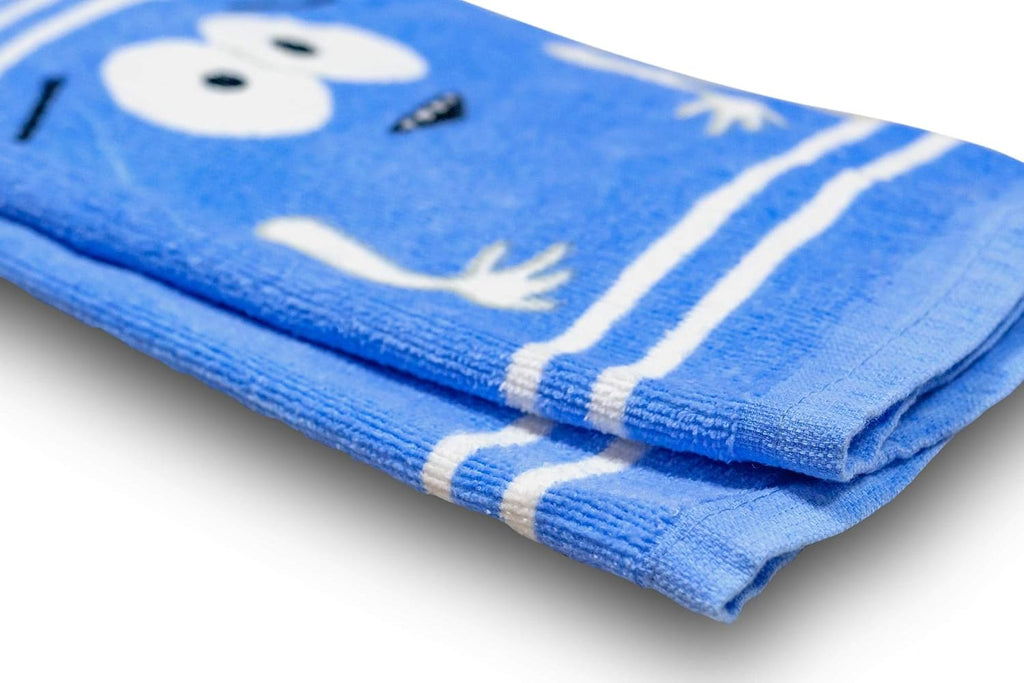 South Park Towelie Cotton Hand Towel | Quick-Dry Wash Cloth, Highly Absorbent Dish Towel | Home Decor Accessories for Kitchen, Bathroom, Gym, Beauty, Spa | Fun Nostalgic Gifts and Collectibles