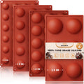 HKNMTT Square Flower Rectangle Bar Molds Silicone, 7 Shapes for Chocolate Soap Making Shower Steamer Homemade Bath Bomb Lotion Shampoo Bar Dessert DIY Set Non-stick Craft Food Grade 3 Pack