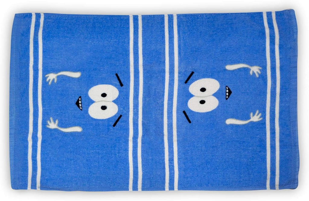 South Park Towelie Cotton Hand Towel | Quick-Dry Wash Cloth, Highly Absorbent Dish Towel | Home Decor Accessories for Kitchen, Bathroom, Gym, Beauty, Spa | Fun Nostalgic Gifts and Collectibles