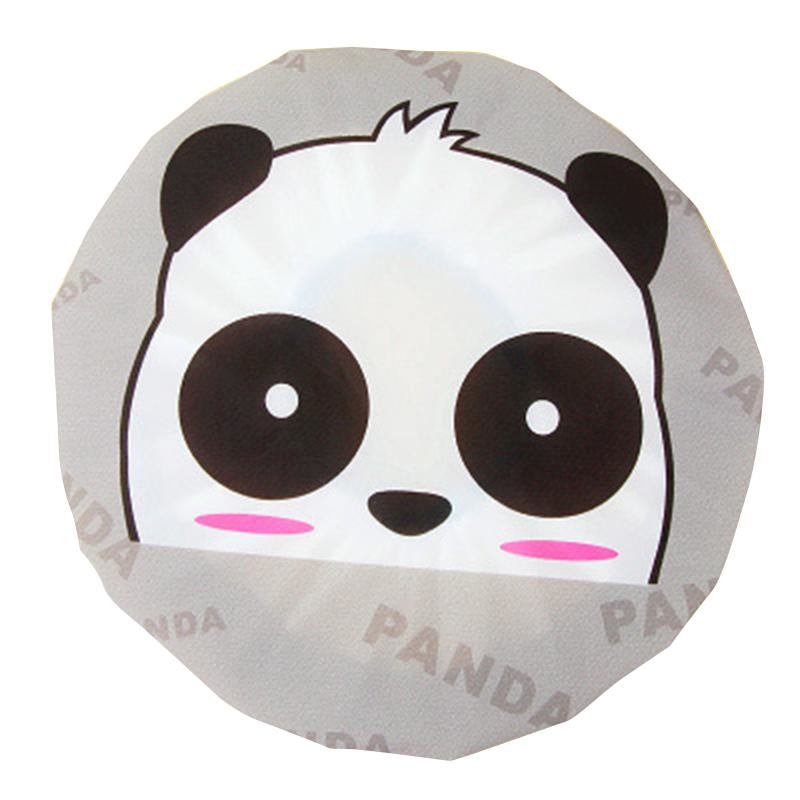Cartoon waterproof shower cap