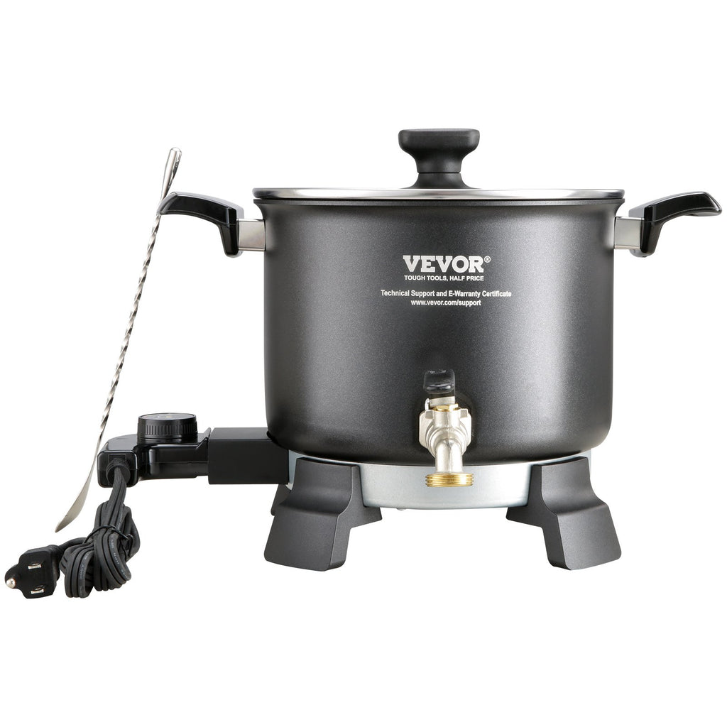 5 Liter Wax Melter For Candle Making, Large Electric Wax Melting Pot Easy Pour Spout, 4-level Temperature Control, Easy Clean For Candle Soap Cream Beauty Bulk Production Business Or Home